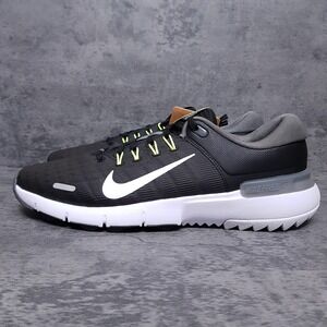 NIKE Free NN Golf Shoes Mens Size‎ 9.5 Black Iron Grey White FN0332-001